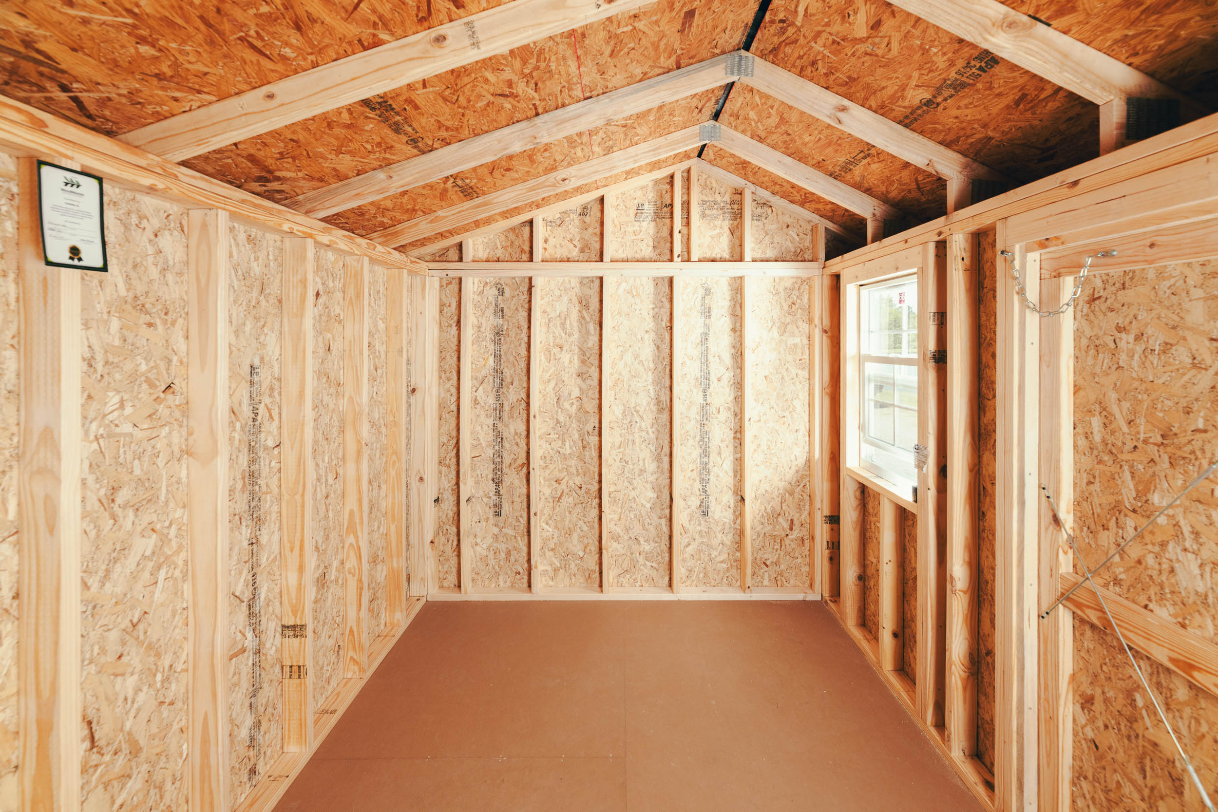 Building placed on open East Texas land